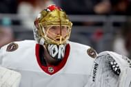Joonas Korpisalo of the NHL's Ottawa Senators